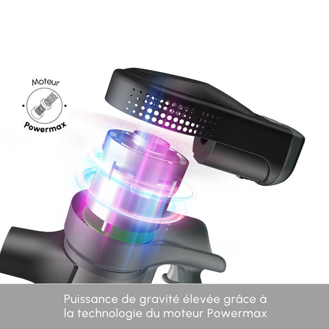 Aspirateur vertical Karaca Vantuz Power Force, Rechargeable, noir