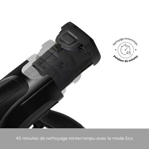 Aspirateur vertical Karaca Vantuz Power Force, Rechargeable, noir