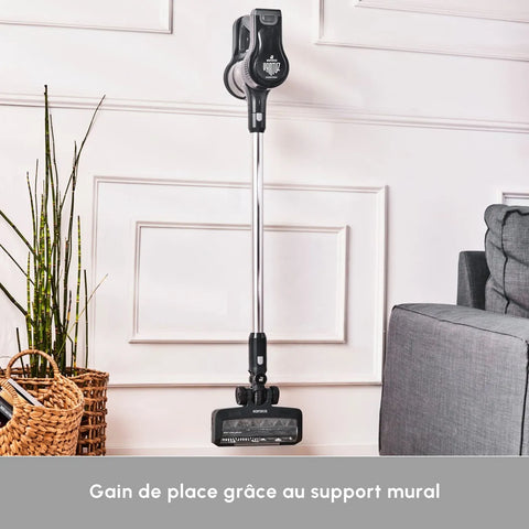 Aspirateur vertical Karaca Vantuz Power Force, Rechargeable, noir