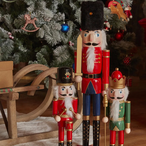 Casse-noisette Karaca Home Noël avec bâton de marche, 36 cm