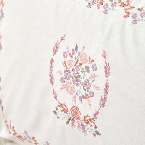 Nish Set Karaca Home Levin pour lit double, couleur saumon