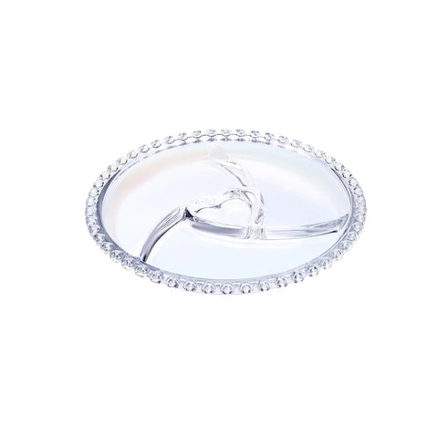 Assiette de présentation Karaca Rory Cœur, 23 cm