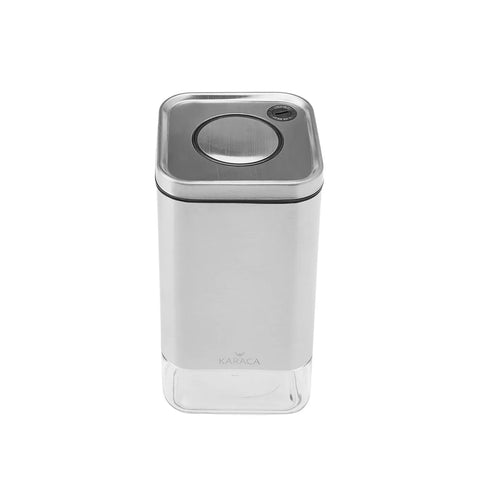 Boîte de rangement Karaca Avangart Inox, sous vide, verre, M