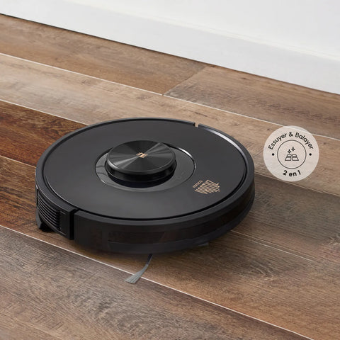 Robot aspirateur parlant Karaca Vantuz Off-Road RS007 2 en 1 Vadrouille et aspirateur 