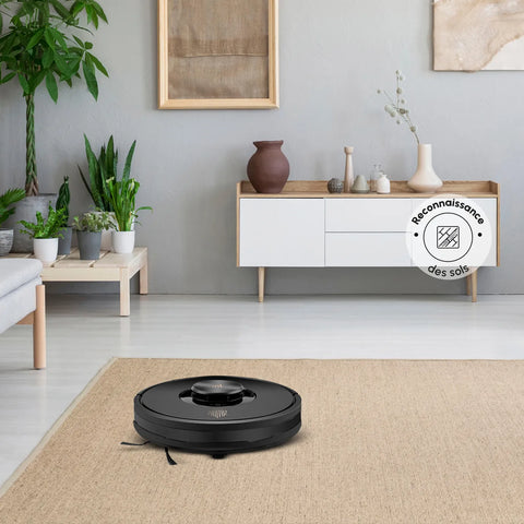 Robot aspirateur parlant Karaca Vantuz Off-Road RS007 2 en 1 Vadrouille et aspirateur 