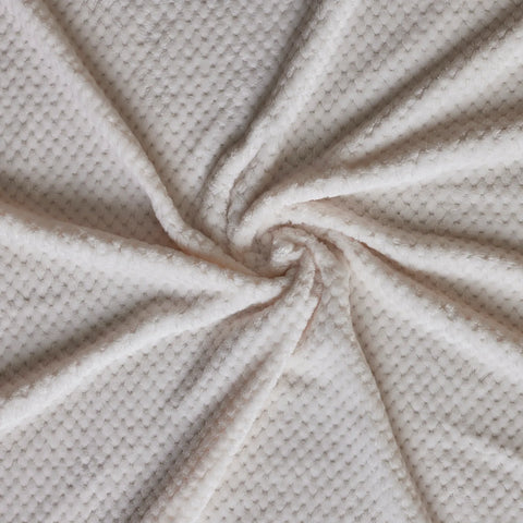 Couverture plaid Karaca Pearl Baby Fleece Wellsoft, blanc