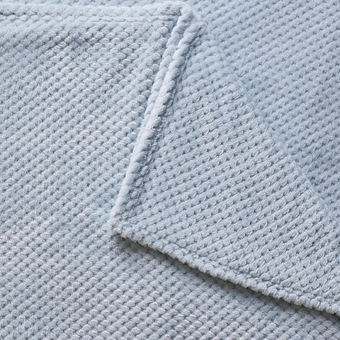 Couverture plaid Karaca Pearl Baby Fleece Wellsoft, single, bleu