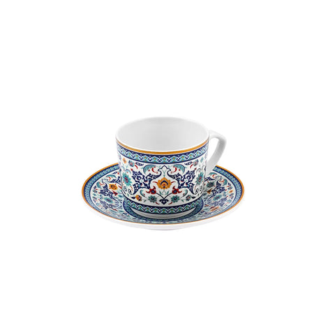 Set de tasses à café Karaca Beylerbeyi pour 6 personnes, 80 ml