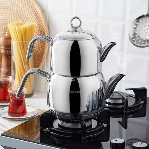 Théière Karaca Urban avec la base d’induction, taille moyenne 