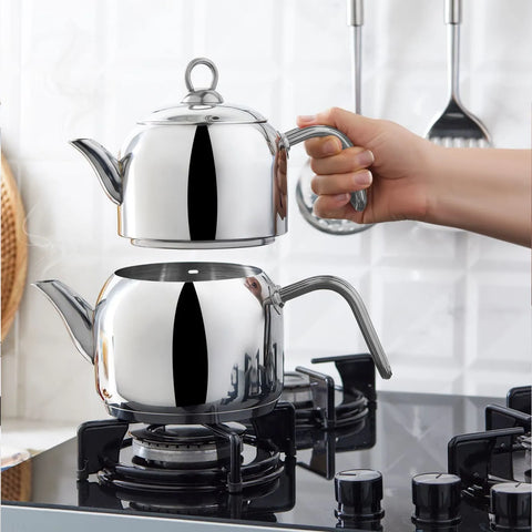 Théière Karaca Urban avec la base d’induction, taille moyenne 