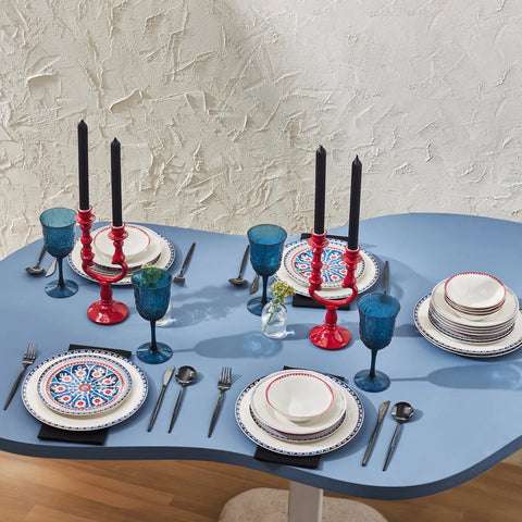Service de table Karaca Antiquité pour 6 personnes, 24 pièces, New Generation Bone