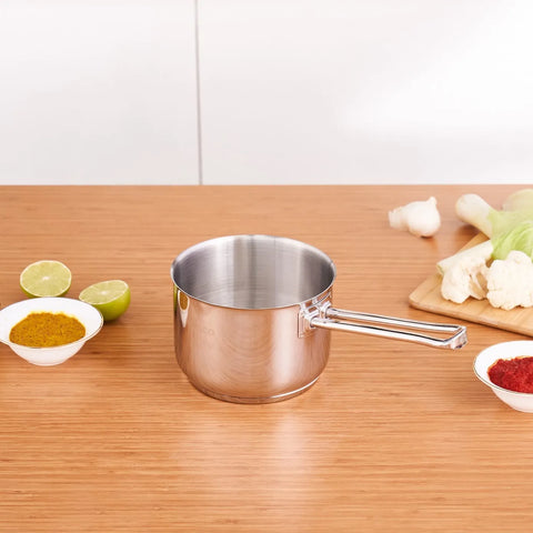 Casserole à lait Karaca Grace avec la base d’induction, acier, 1.6 Lt