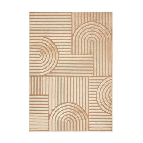 Tapis Kaşmir Halı 7/24 Scandinave Thor beige, 80x150 cm
