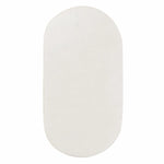 Tapis Kaşmir Halı 7/24 Cosy Premium blanc, 80x150 cm