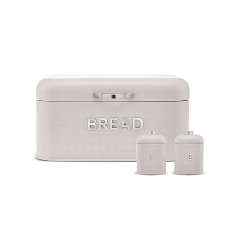 Boîte à pain Karaca Elmas avec boîte de rangement cadeau, crème