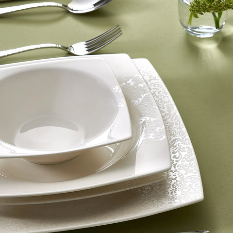 Service de table Karaca New Flava pour 6 personnes, 24 pièces, porcelaine