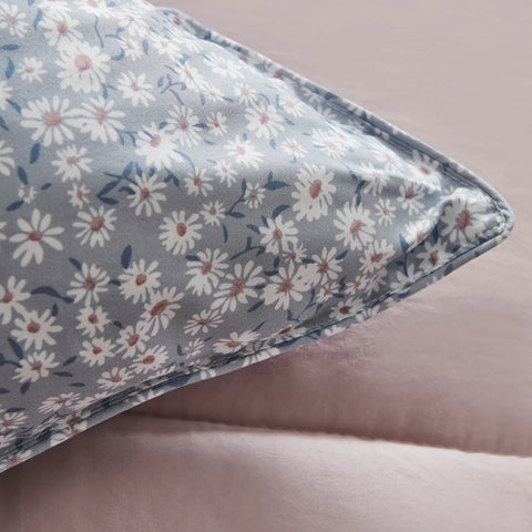 Ensemble de couettes Karaca Dexie single 135x200, 50x70 cm, rose