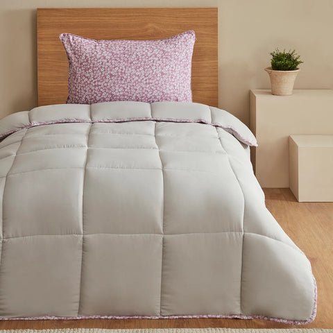 Ensemble de couettes Karaca Elie single, vert, 135x200, 50x70 cm