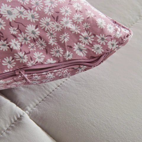 Ensemble de couettes Karaca Elie single 155x220, 50x70 cm, vert