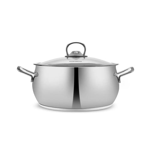 Batterie de cuisine Karaca en acier et récipient de stockage v2, 13 pièces