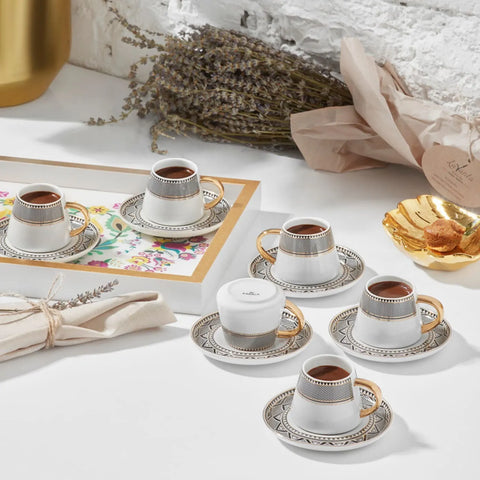 Service à café Karaca Globe pour 6 personnes