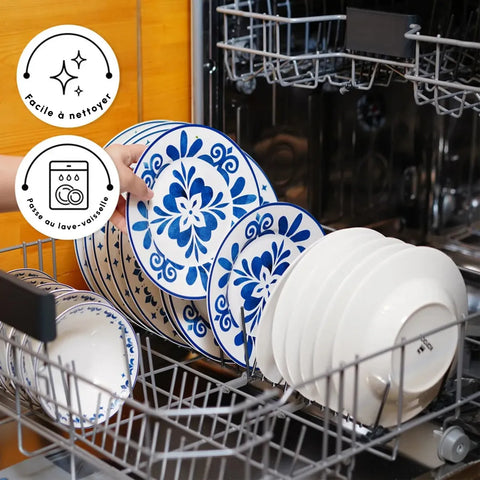  Service de table Karaca Zeher pour 6 personnes, 24 pièces 