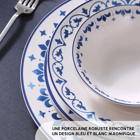  Service de table Karaca Zeher pour 6 personnes, 24 pièces 