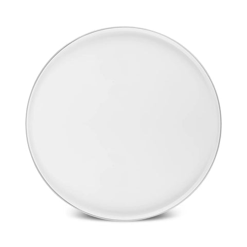 Karaca Red Carpet Collection Service de table Streamline New Sunset pour 12 personnes, 59 pièces, New Generation Bone, platine