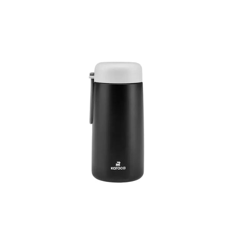 Thermos Karaca Remus en acier inoxydable, 270 ml, noir