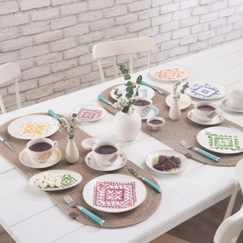 Service Petit Déjeuner Karaca Anatolian pour 6 personnes, 26 pièces