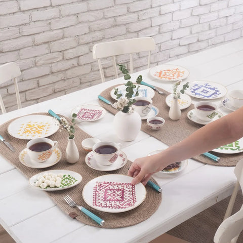 Service Petit Déjeuner Karaca Anatolian pour 6 personnes, 26 pièces