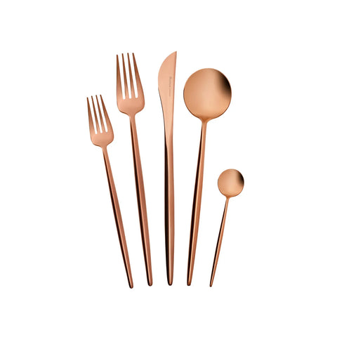 Ensemble de couverts Karaca Jupiter pour 6 personnes, 30 pièces, rosegold mat 