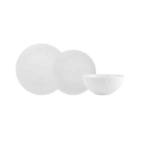 Service de table Karaca Ripple pour 4 personnes, 12 pièces, porcelaine
