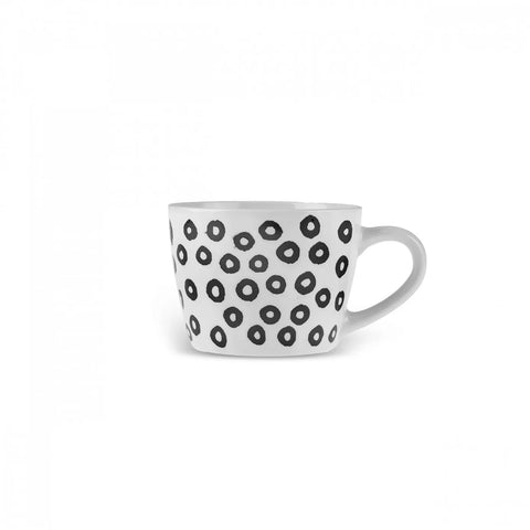 Mug Karaca Linda rayé, 350 ml