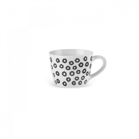 Mug Karaca Linda rayé, 350 ml