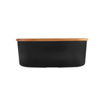 KARACA NEF MELAMIN SİYAH EKMEK KU, SİYAH