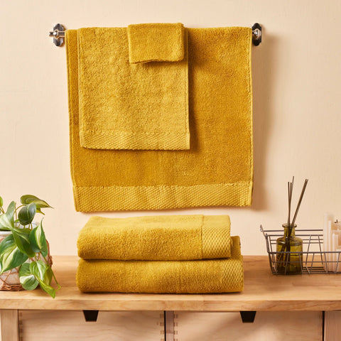 Set de Serviettes Karaca Chandler Moutarde Modal