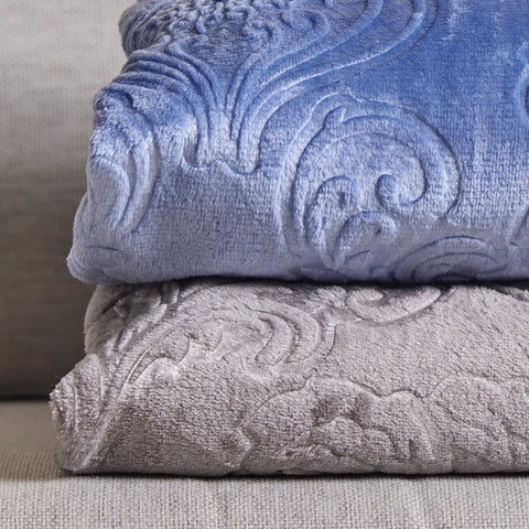Couverture Karaca Felix Blue, 220x240 cm