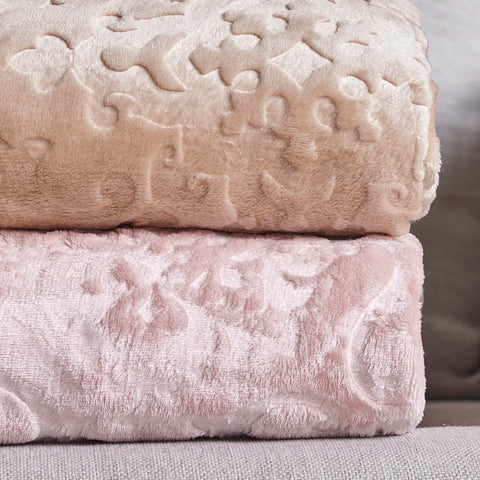 Couverture Karaca Laila Beige, 220x240 cm