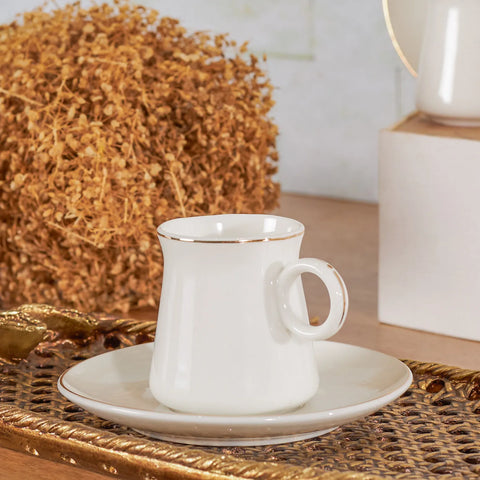 Coffret de tasses à café Karaca Wing, 6 personnes 80 ml