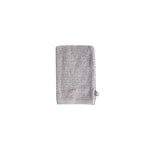 Karaca Rachel Supreme Gant de Toilette, Gris Clair, 16x22 cm