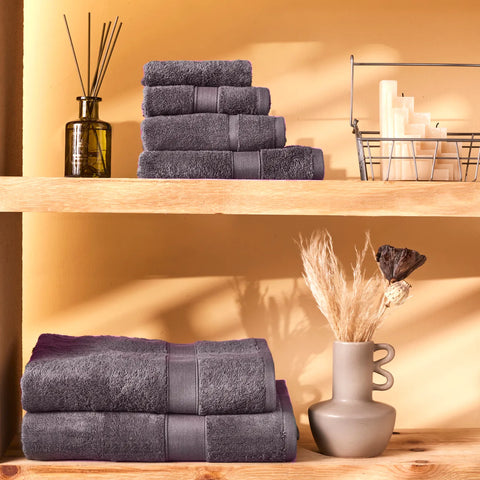 KARACA JOEY ANTHRACITE EGYPTIAN COTTON F