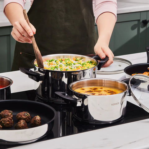 Batterie de cuisine Karaca Gastro, 8 pièces
