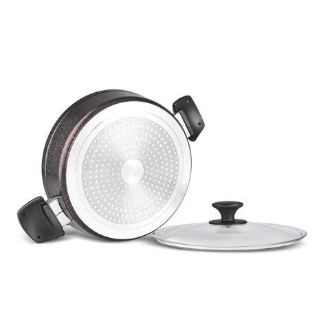 Batterie de cuisine Karaca Biogranit Blackgold, 3 pièces