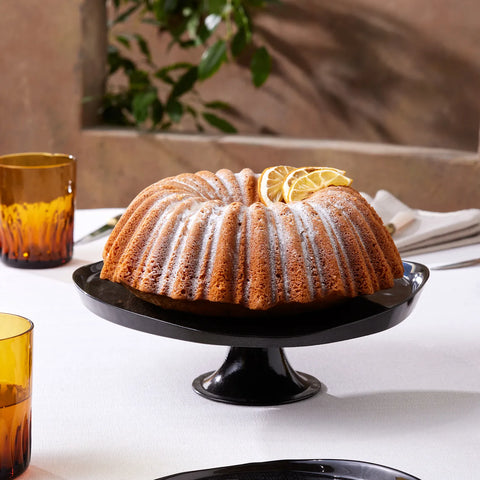 Service à dessert Karaca Jota Black pour 6 personnes, 7 pièces