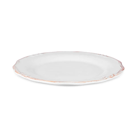 Assiette de service Karaca Elizabeth Ecru, 22 cm