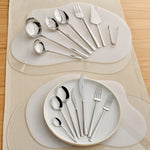 Ensemble de couverts Karaca Carmelo pour 12 personnes, 91 pièces, coffret premium