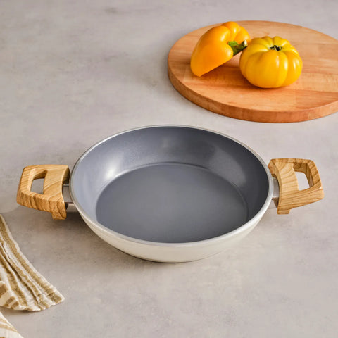 Karaca Swiss Crystal Poêle, 20 cm, Crème