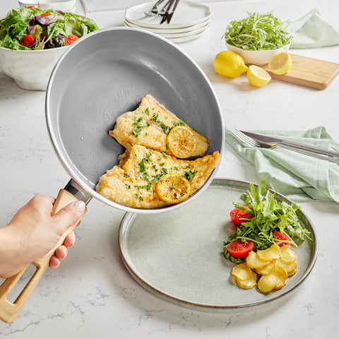 Karaca Swiss Crystal Poêle Crème, 26 cm