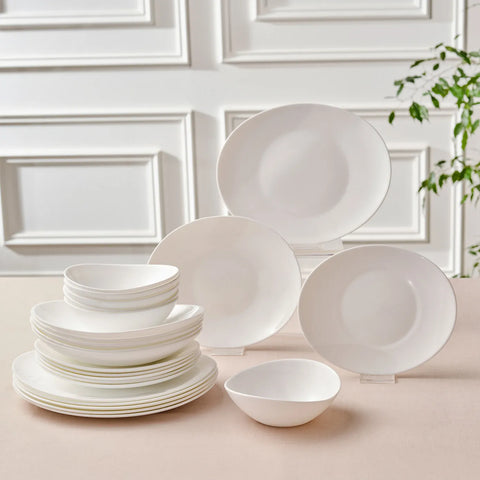 Vaisselle Et Arts De La Table Service De Table Verre Karaca 24 Pièces - Blanc - Pour 6 Personnes - Assiettes Et Bols Inclus Service De Table 12 Personnes Vaisselle Et Arts De La Table Service De Table Verre Karaca 24 Pièces - Blanc - Pour 6 Personnes - Assiettes Et Bols Inclus Service De Table 12 Personnes